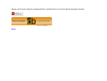 Tablet Screenshot of damian.com.br